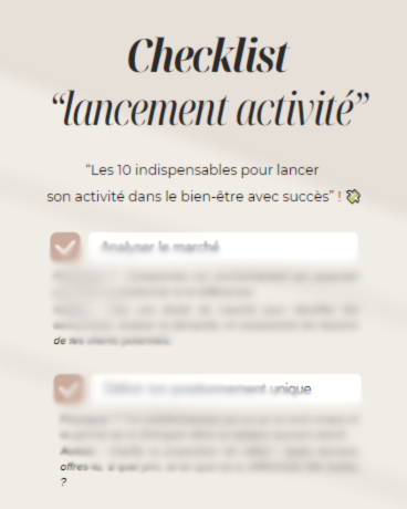 lancement activité